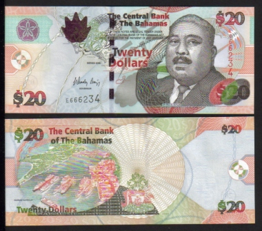 <font color=red><b>Bahamas Pick 74, UNC</font></b><p> 20 Dollars, 2006.<p> <a href="/shop/catalog/images/Bahamas-Pick-74.jpg"> <font color=green><b>View the image</b></a></font>
