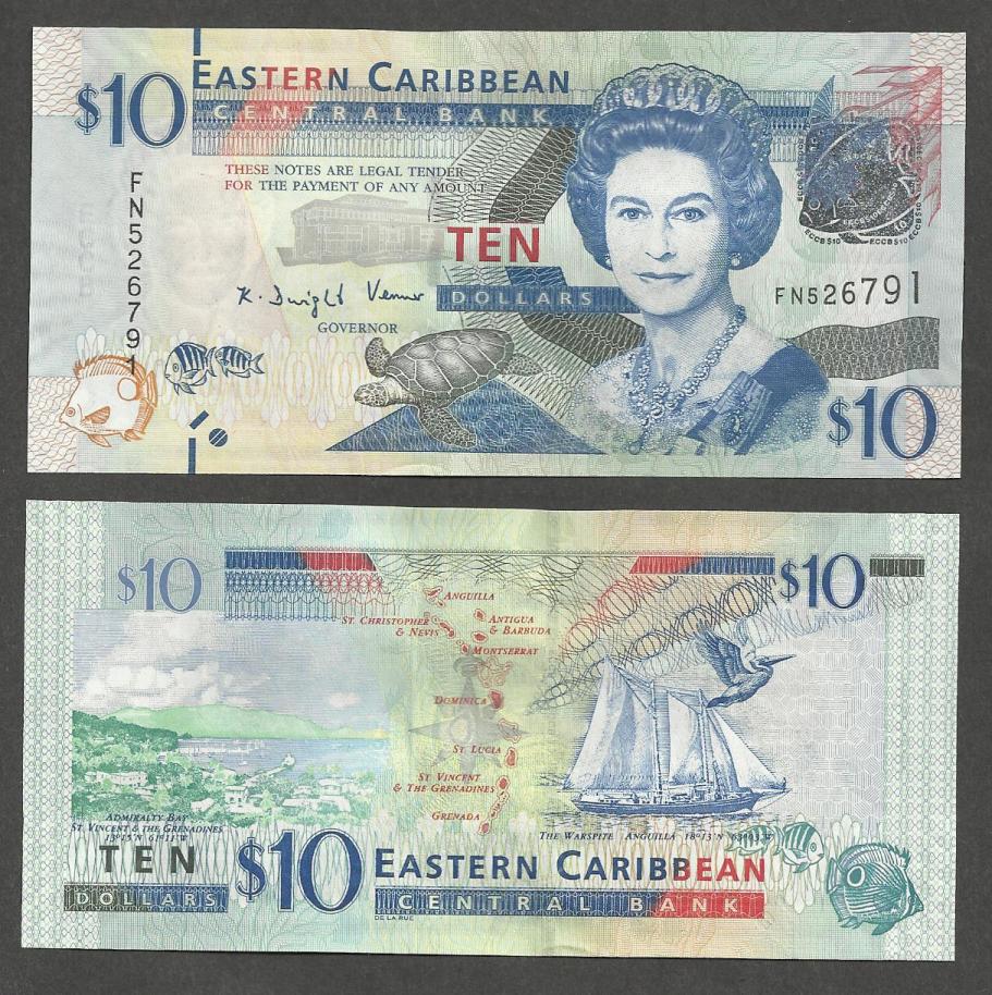 <font color=red><b>Eastern Caribbean Pick New, UNC,</font></b><p> 10 Dollars, No suffix letter, with Braille marks <p> <a href="/shop/catalog/images/EastCaribbean-Pick-New-010.jpg">  <font color=green><b>View the image</b></a></font>