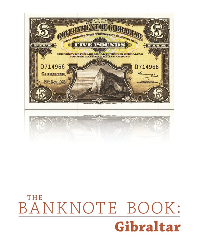 <font color=01><b><center> <font color=red>�The Banknote Book: Gibraltar�</font></b></center><p>This 12-page catalog covers every note (111 types and varieties, including 15 notes unlisted in the SCWPM) issued by the Government of Gibraltar from 1914 until present day. <p> To purchase this catalog, please visit <a href="https://www.mebanknotes.com"><font color=blue>www.BanknoteBook.com</font></a>